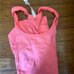 lululemon athletica Pink Racerback Tank Top